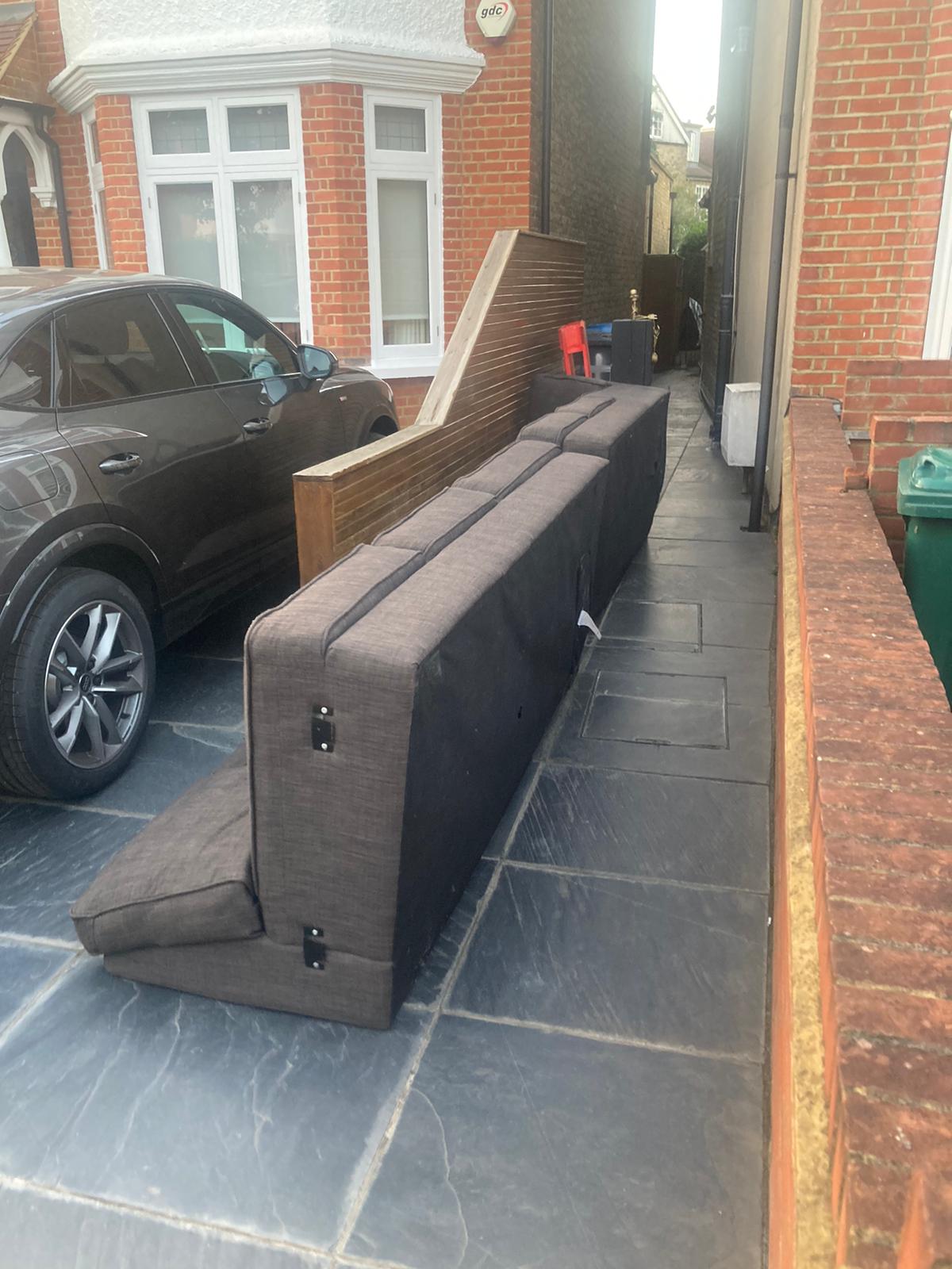 Corner Sofa, 3 Seater, Couch and Sofa Bed Removal Services in London and Surrey by EnviRecycle Ltd